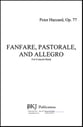 Fanfare, Pastorale & Allegro, Op. 77 Concert Band sheet music cover